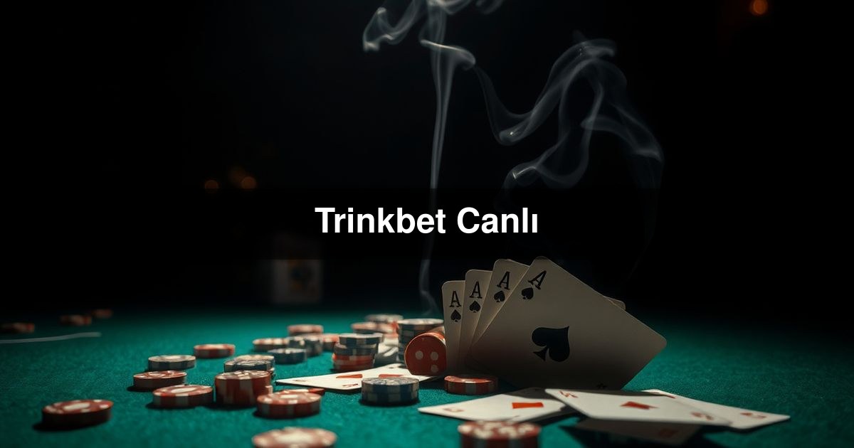 Trinkbet Canlı